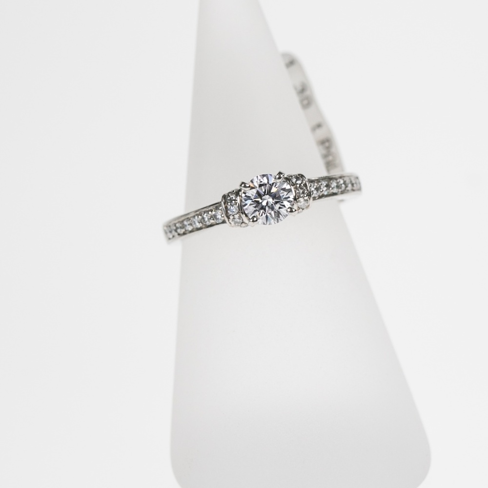 Simon & Goloub Diamond Engagement Ring, NEW